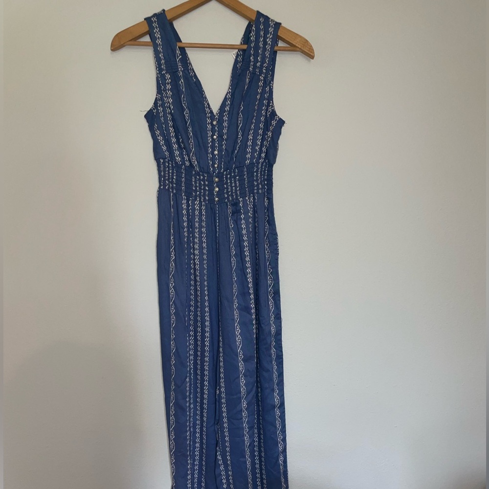 Blue dressy jumpsuit!